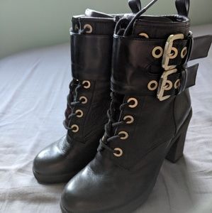 Guess Finlay Lace Up Bootie